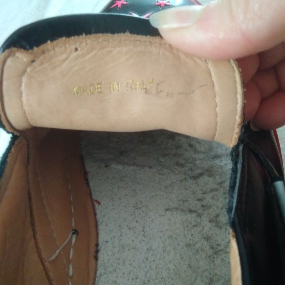 Jimmy Choo Pink Star Men's Slip-On Shoes - Picture 8 of 12